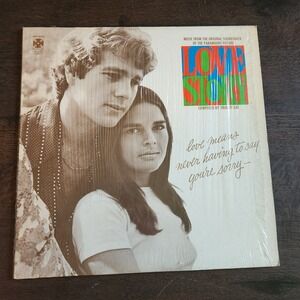 Love Story Soundtrack Vinyl LP Record Movie Francis Lai Ali MacGraw Ryan‎ O'Neal